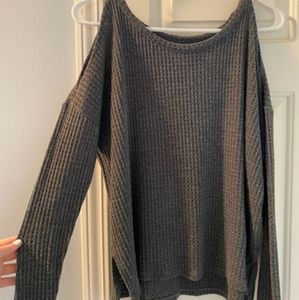 American Eagle grey sweater